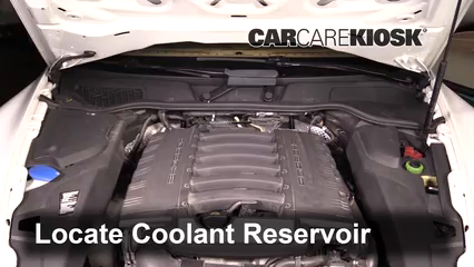 2013 Porsche Cayenne 3.6L V6 Coolant (Antifreeze) Add Coolant